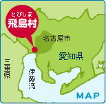 飛島村の地図